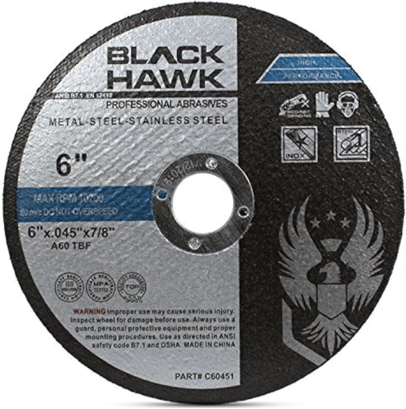 BHA 6 Thin Cut Off Wheels - Precision Cuts Guaranteed