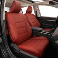 EKR Camry Seat Covers for Toyota Camry 2018-2024 - Custom Fit Burgundy