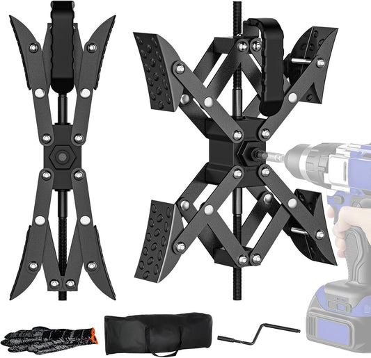 AUH X-Shaped RV Stabilizer Wheel Chock for Travel Trailers