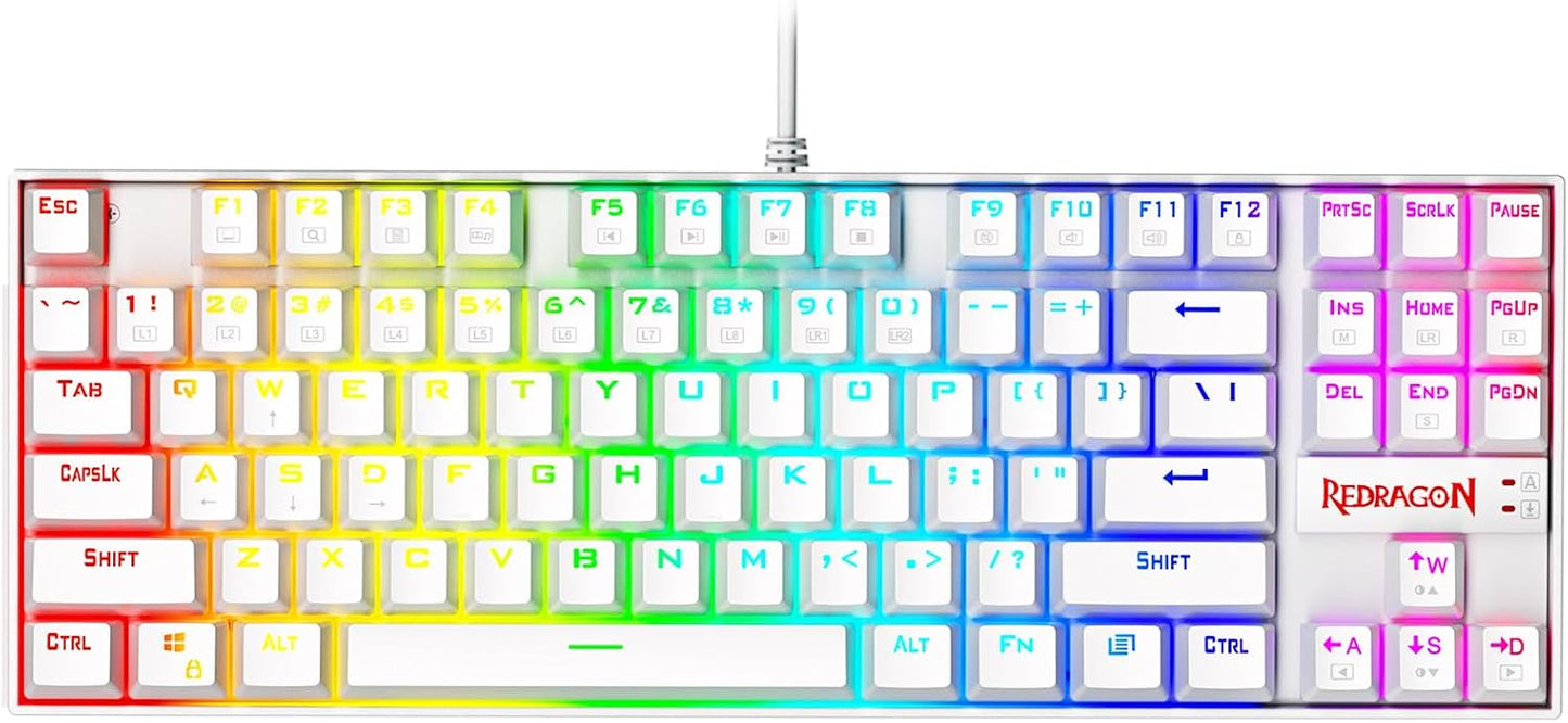 Redragon K552 Mechanical Gaming Keyboard with RGB Backlit