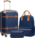 Coolife Luggage Set 3 Piece Suitcase Set - Versatile Travel Combo