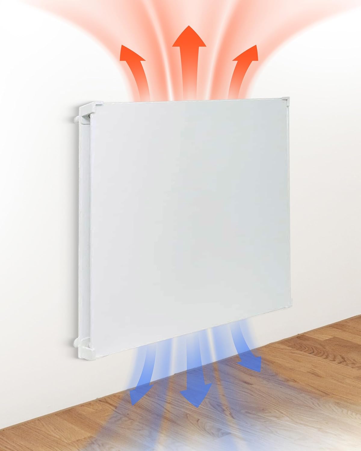 Efficient & Silent 400W Space Heater - Wall Mountable