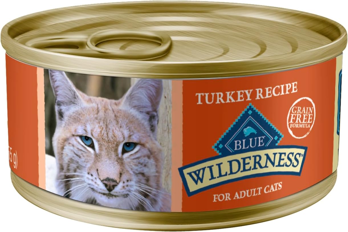 Blue Buffalo Wilderness High-Protein Grain-Free Cat Food 24 Count