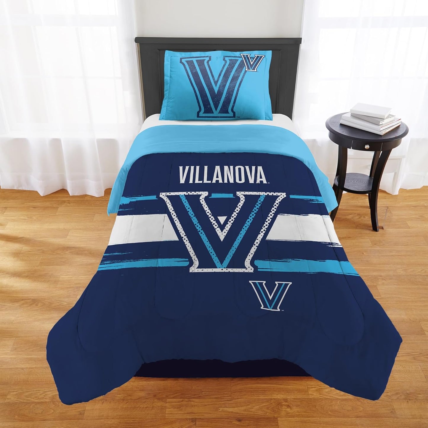 Villanova Wildcats Comforter Set for Dorms and Game Day Decor