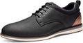 Men's Dress Oxford Shoes Casual Business Lace-Up - Matte Finish
