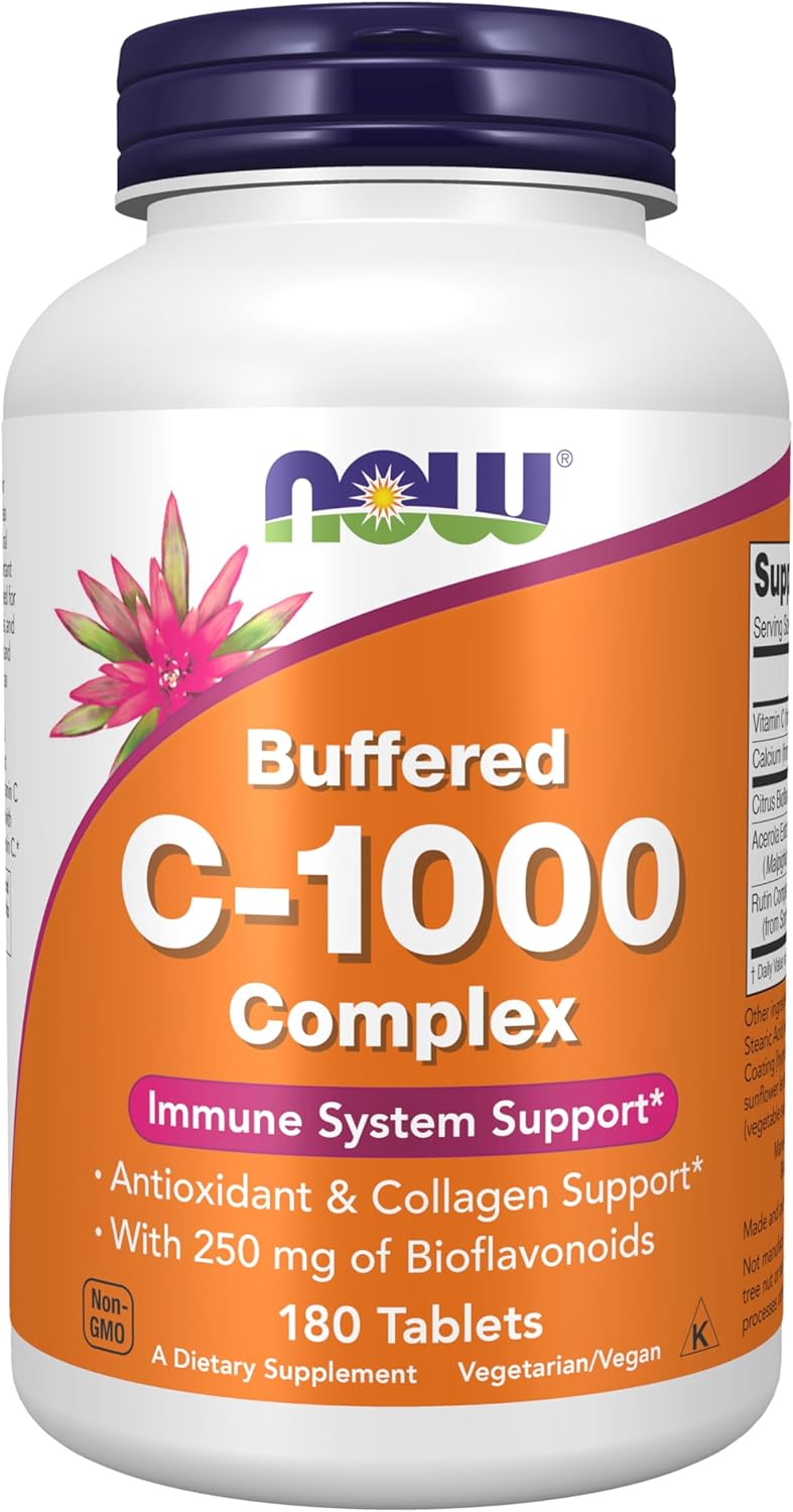 NOW Foods Vitamin C-1000 Complex with Bioflavonoids for Health