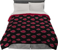 Naruto Akatsuki Pattern Comforter Queen - Soft Reversible Microfiber