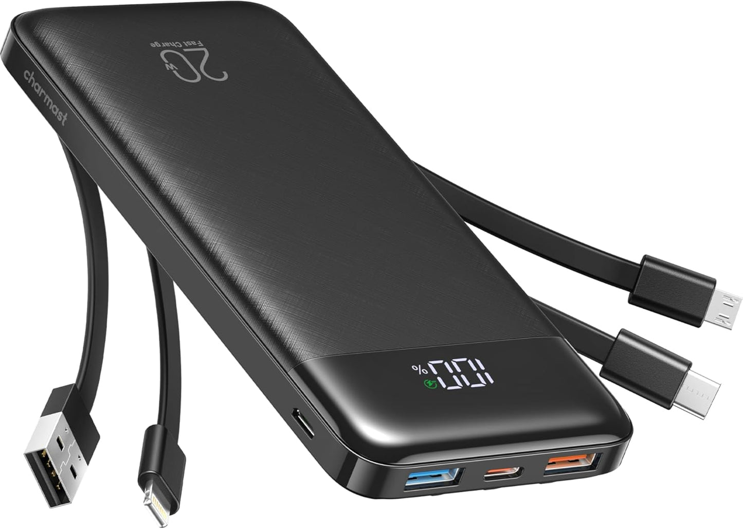 Speedy Power on the Go: Charmast 20000mAh Slim Charger
