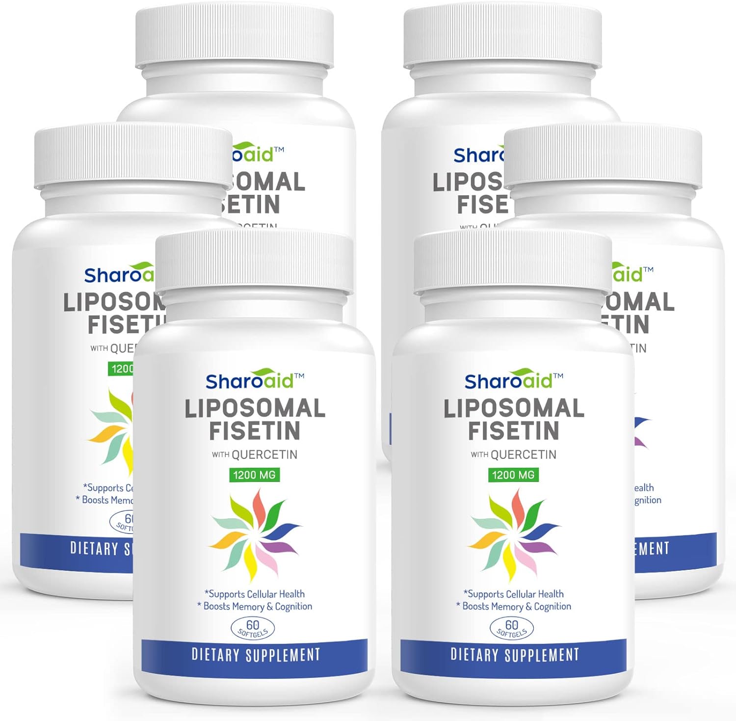 Liposomal Fisetin with Quercetin Supplements for Healthy Aging