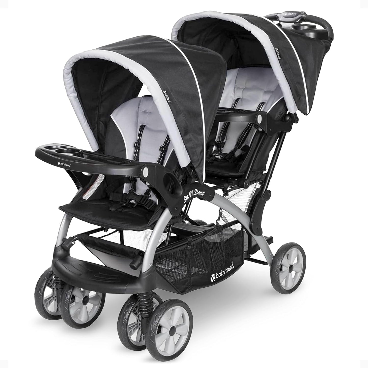 Baby Trend Double Infant and Toddler Stroller for Easy Travel