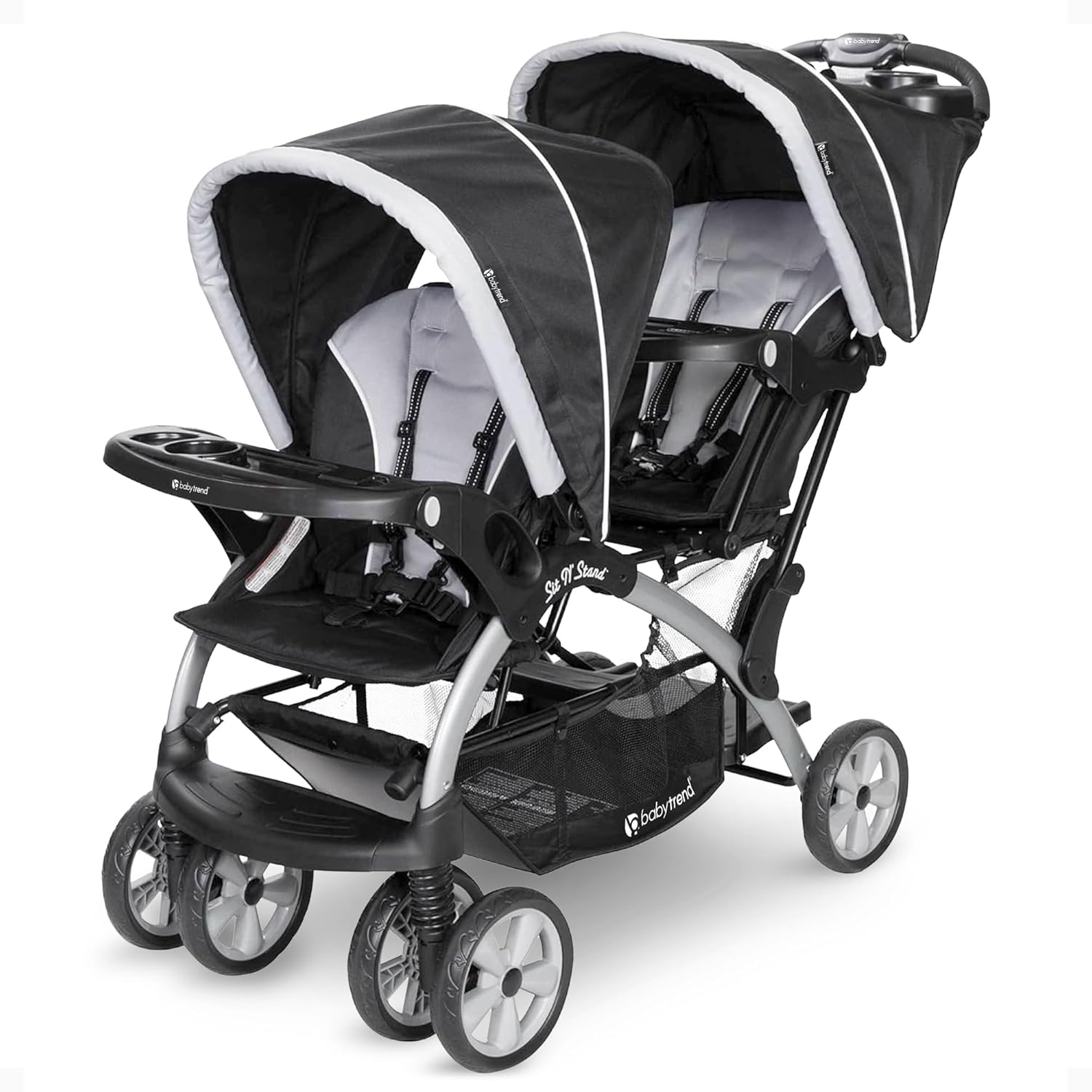 Baby Trend Double Infant and Toddler Stroller for Easy Travel