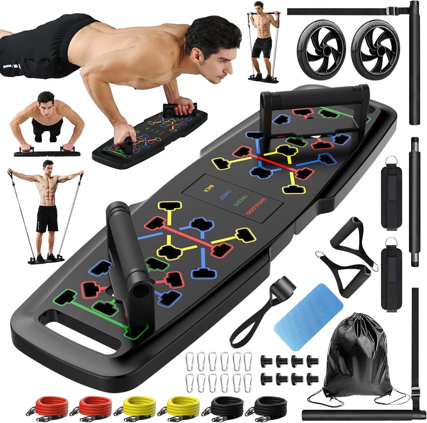 Full Body Workouts Anywhere - Complete Home Gym Set