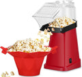 Fast Hot Air Popcorn Maker for Parties, 16 Cups, Red