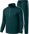 Men's Track Suits 2 Piece Full Zip Sweatsuit Set - Lightweight Comfort