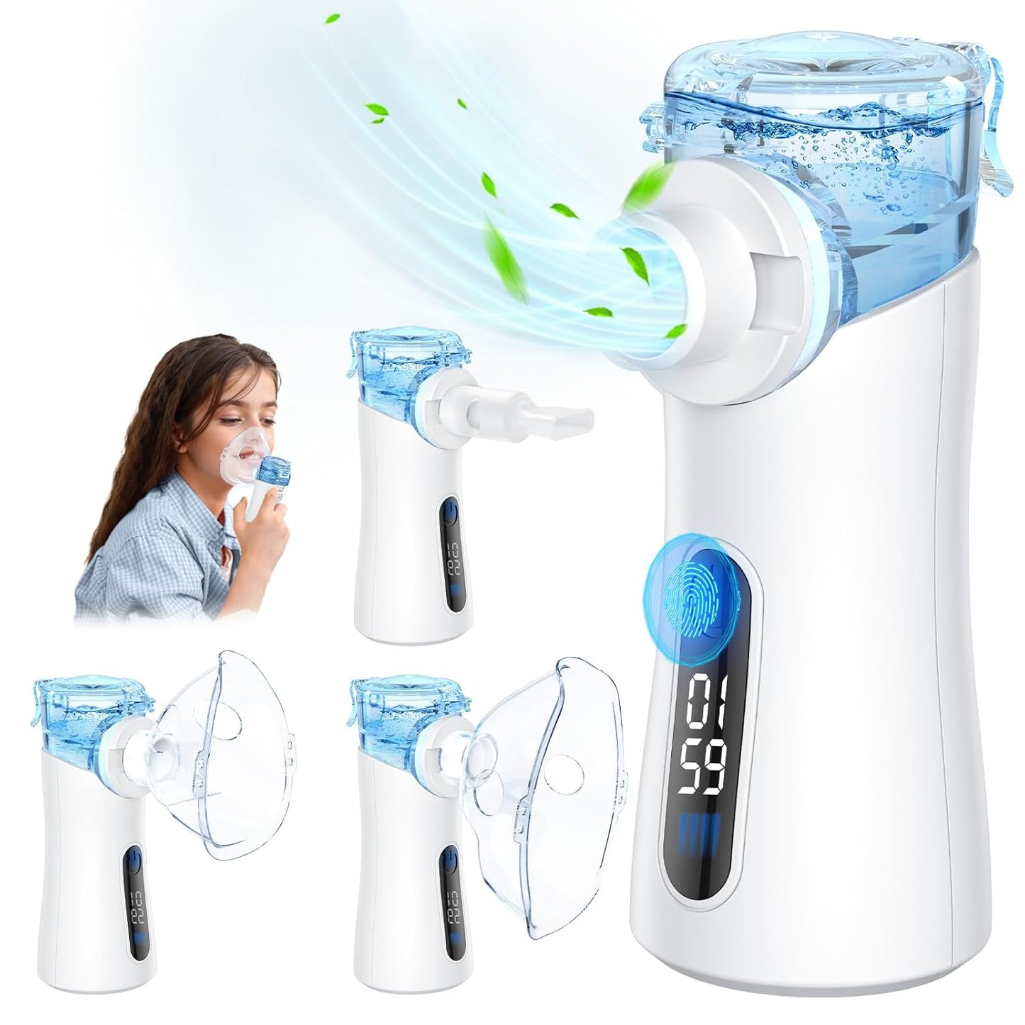 AOZHAN Smart Portable Nebulizer - Breathe Easy Anywhere