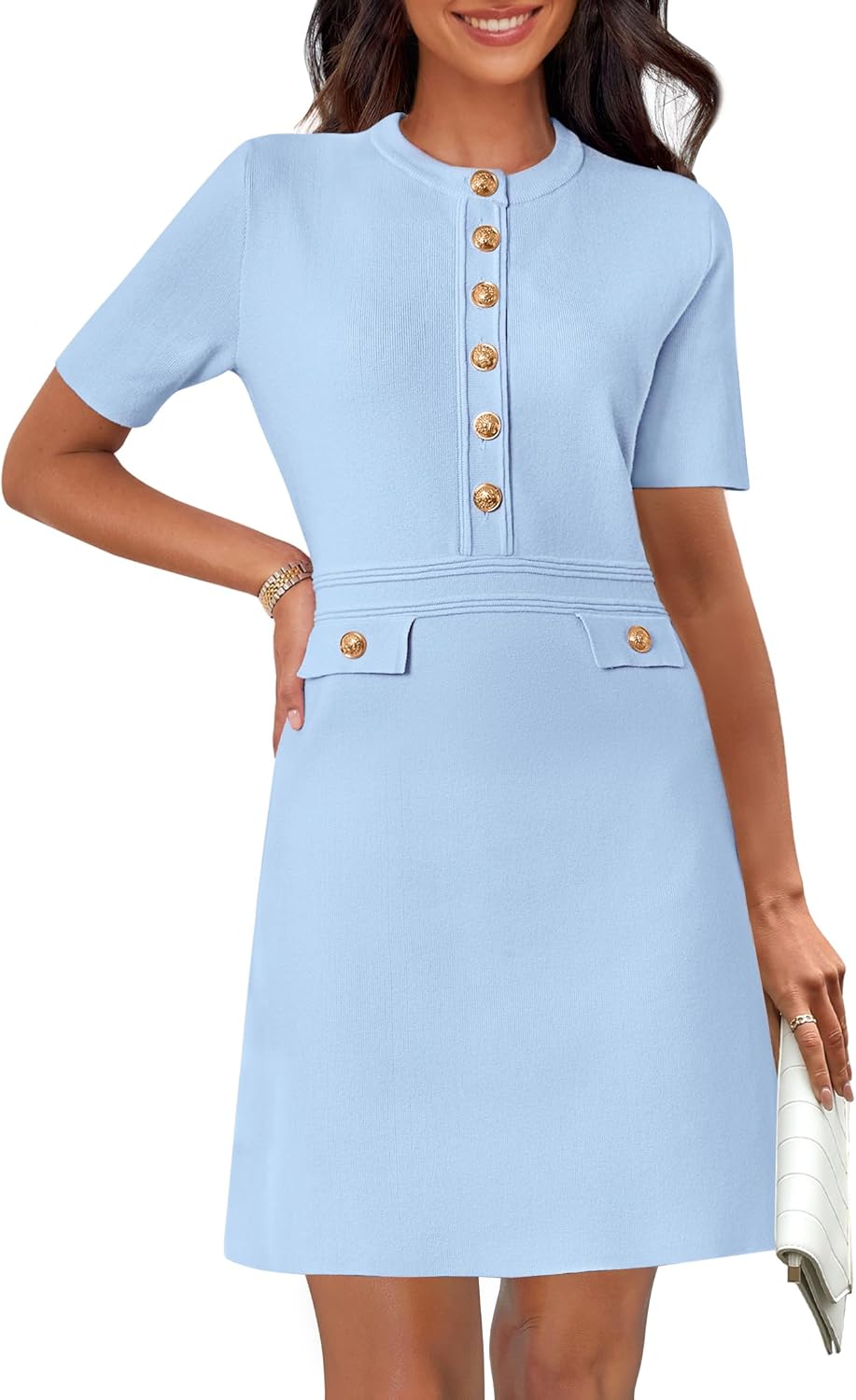 Elegant Women's Knit Bodycon Sweater Dress for Any Occasion