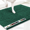 Microfiber Dog Door Mat XXL 60in x48in - Highly Absorbent Dark Green