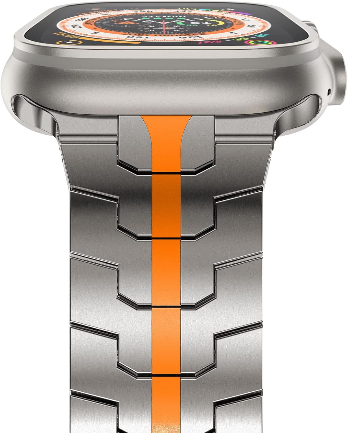Grade 2 Titanium Band for Apple Watch Ultra 49mm Series 10 11