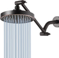 High Pressure Rain Shower Head with 11ft Extension Arm - Powerful