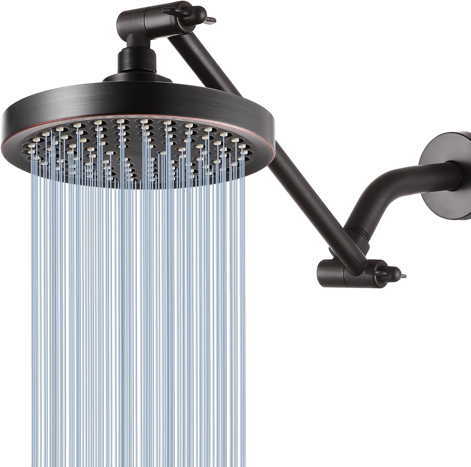 High Pressure Rain Shower Head with 11ft' Extension Arm for Luxury