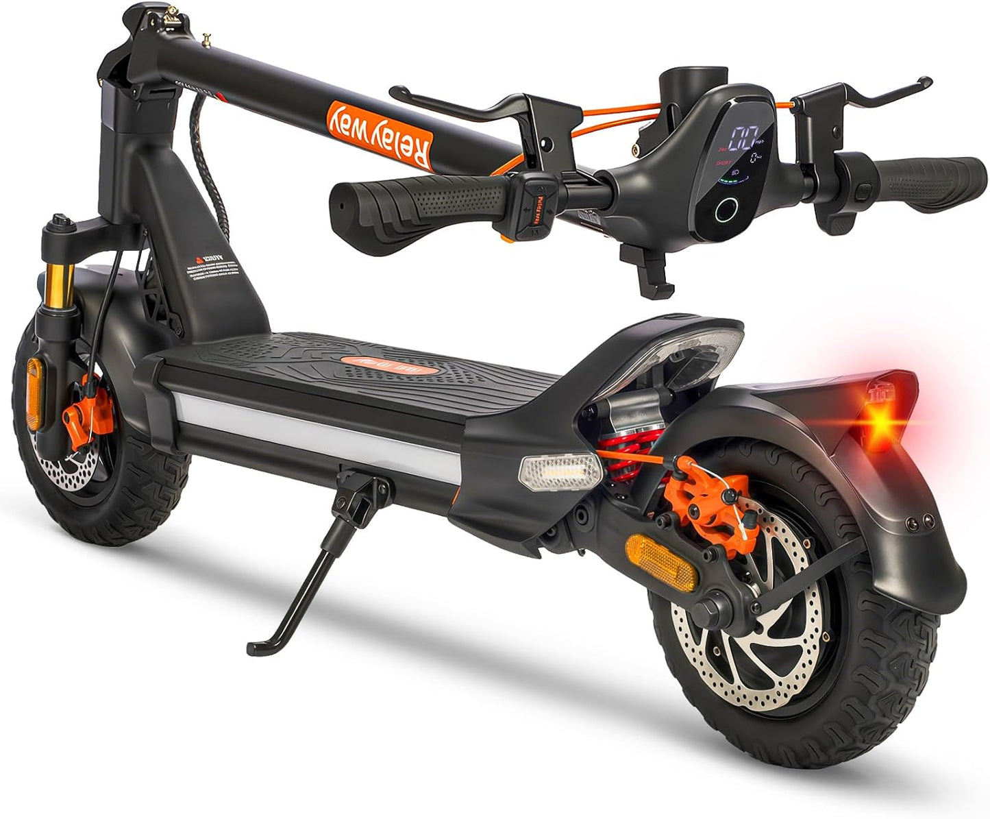 Off Road Electric Scooter Long Range with Heavy Duty Features