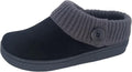 Clarks Women's Knit Scuff Slippers - Plush Faux Fur Lining