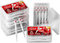 Mini Disposable Toothbrush Set for Women & Men - 24 Count Travel Pack