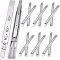 22 inch Drawer Slides 6 Pairs Soft Self Close Full Extension - Quiet