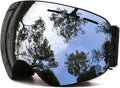 JULI Ski Goggles OTG Frameless Detachable Lens System - Clear View