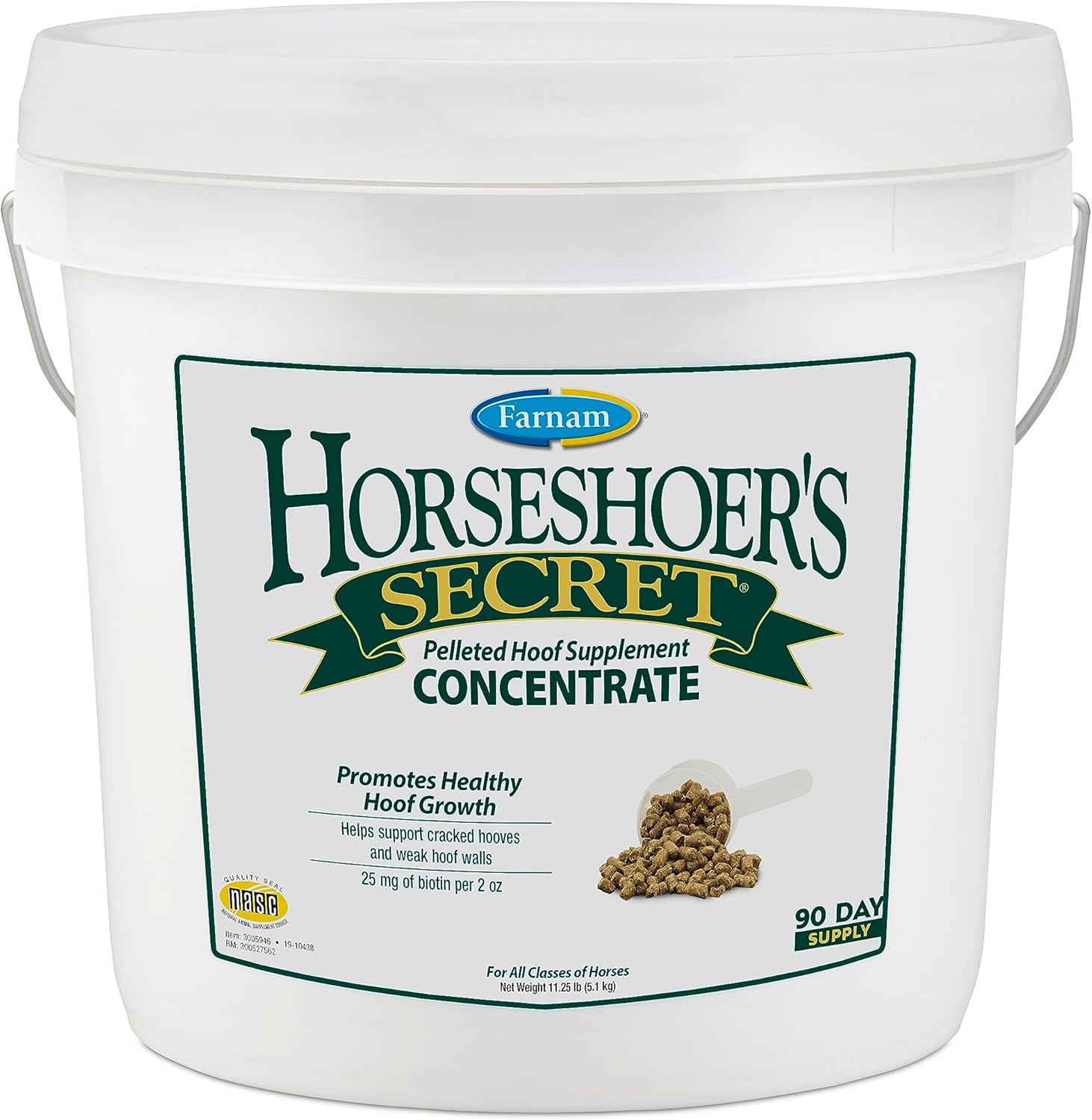 Farnam Horseshoer's Secret Pelleted Hoof Supplements for Horses