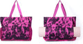 Yoga Tote Carrier Bag with Wet Pocket and Mat Holder - Organized Gym