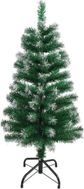 3FT Flocked Mini Christmas Tree - Festive Home Decor