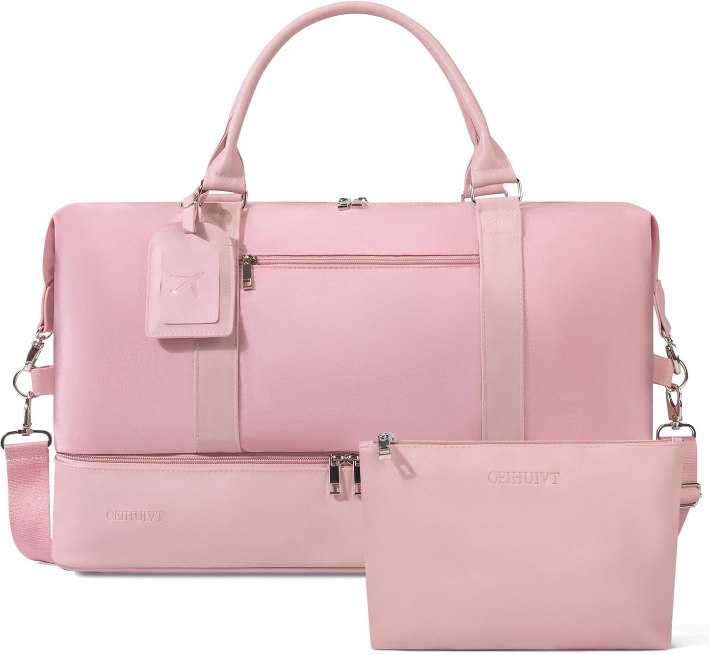Oeihuivt Weekender Bags for Women - Stylish 21 Inch Travel Duffel