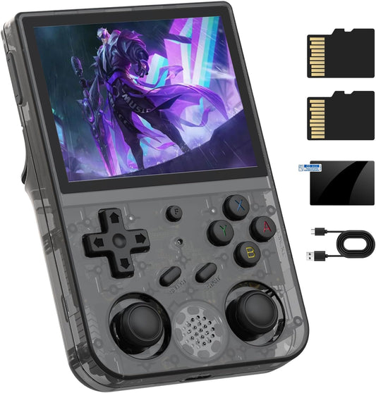RG353VS Retro Linux Handheld Game Console with 4450 Games