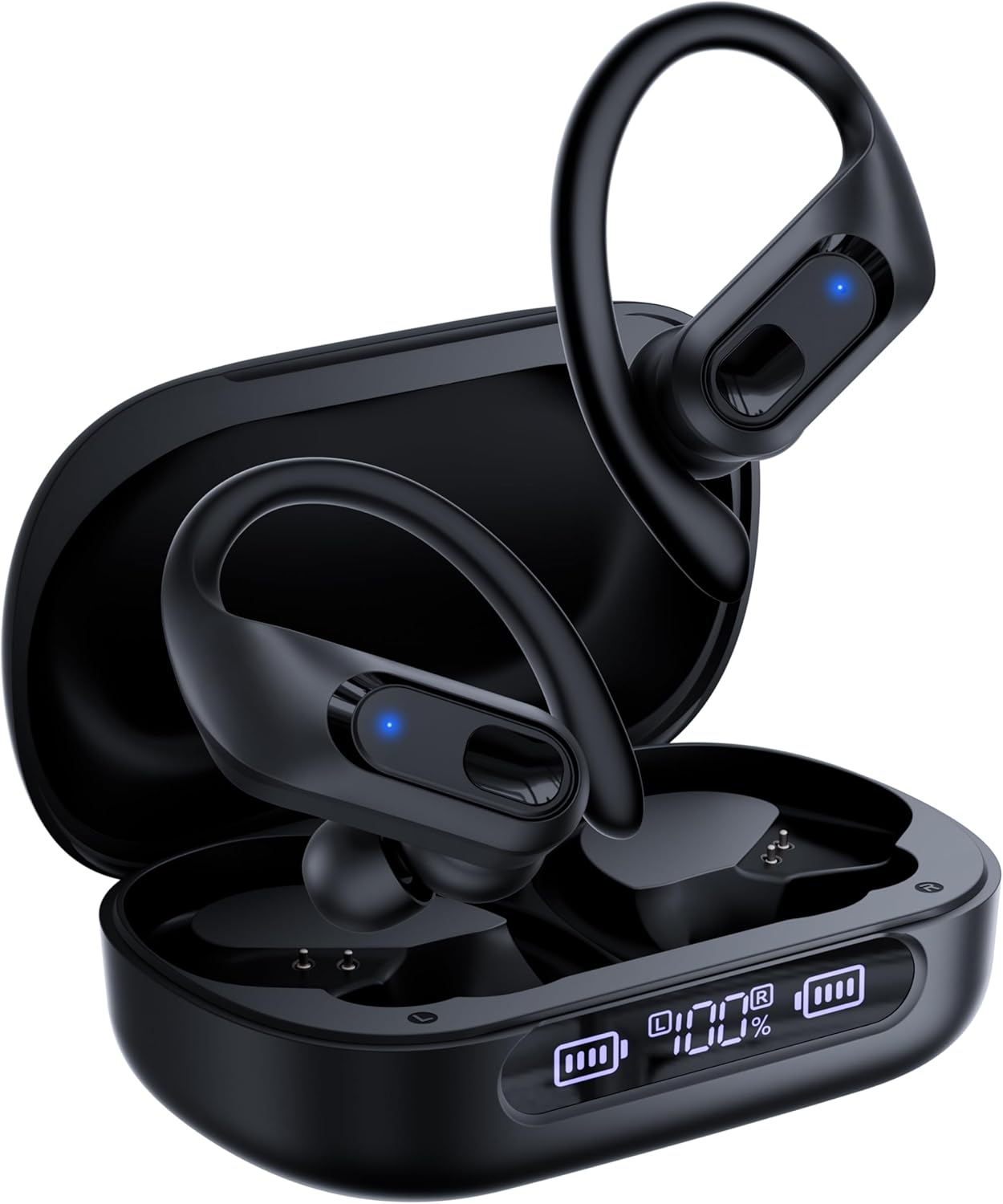 STADOR Wireless Earbuds: 96H Battery Life for Unstoppable Workouts!