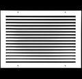 HVAC Premium 14in x 20in Aluminum Return Grille - Smooth Powder Coat