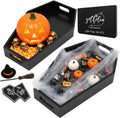 Coffin Charcuterie Tray Set of 2 - Gothic Serving & Storage