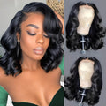 Wear and Go Glueless Bob Wig Human Hair Body Wave 5x5 Closure
