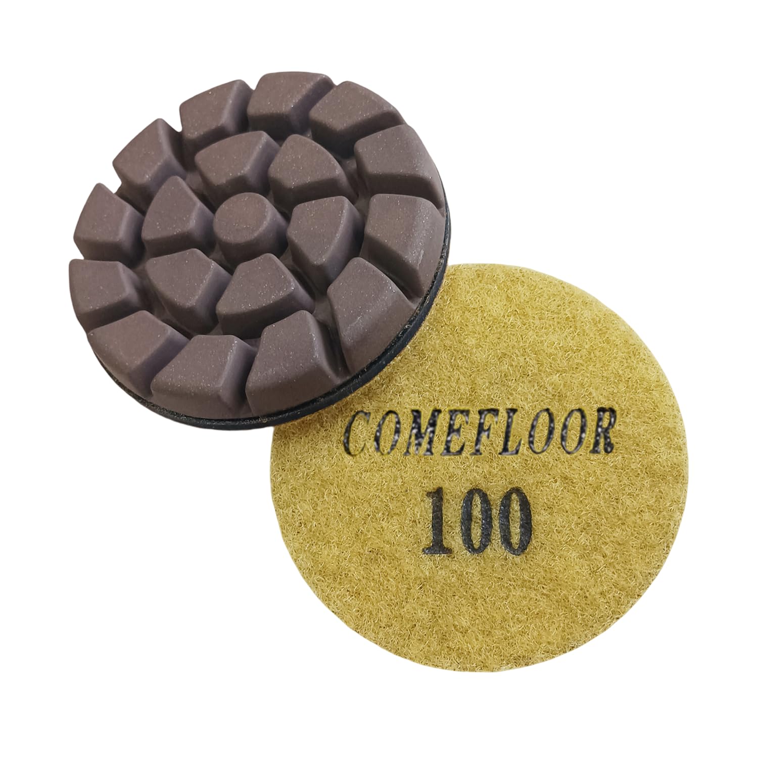 Concrete Floor Polishing Pucks for Ride-on and Walk-Behind Grinders