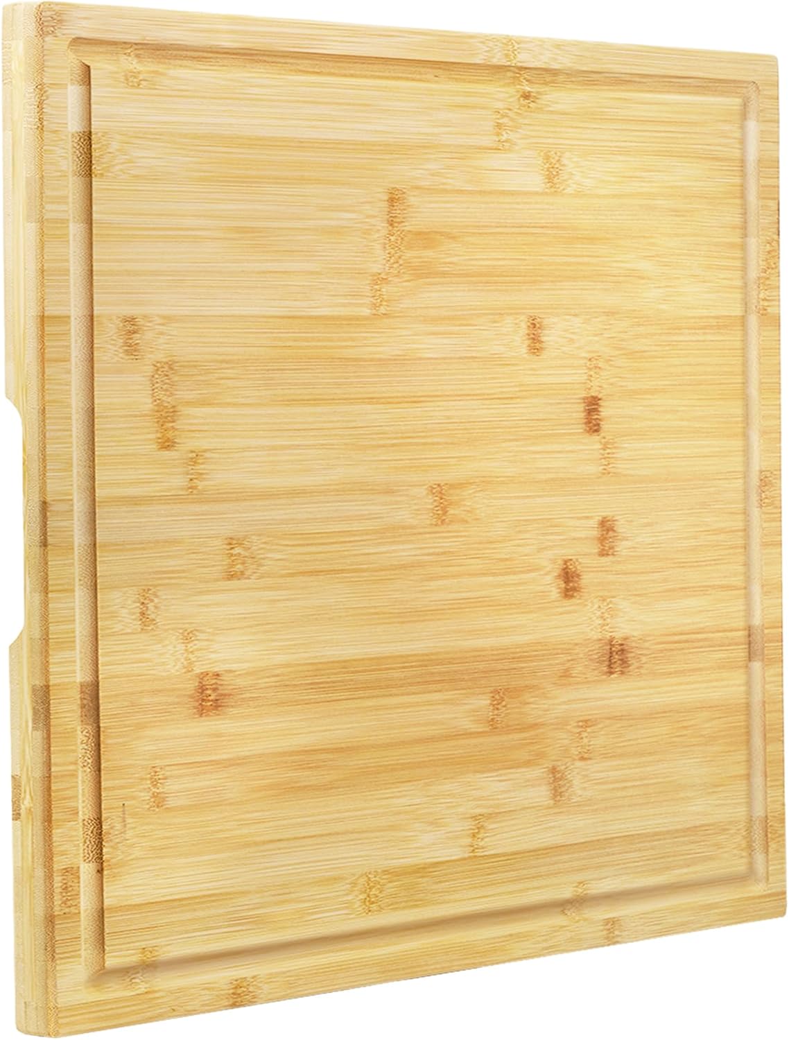 Utoplike Bamboo Cutting Board 20 x 20 inch for Kitchen Use