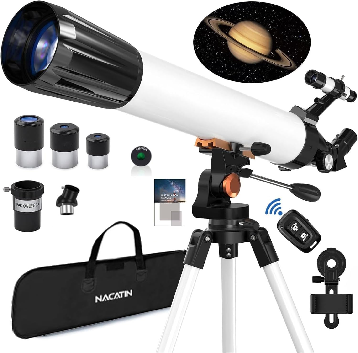 Sararoom Telescope for Adults - High Powered 70mm Refractor