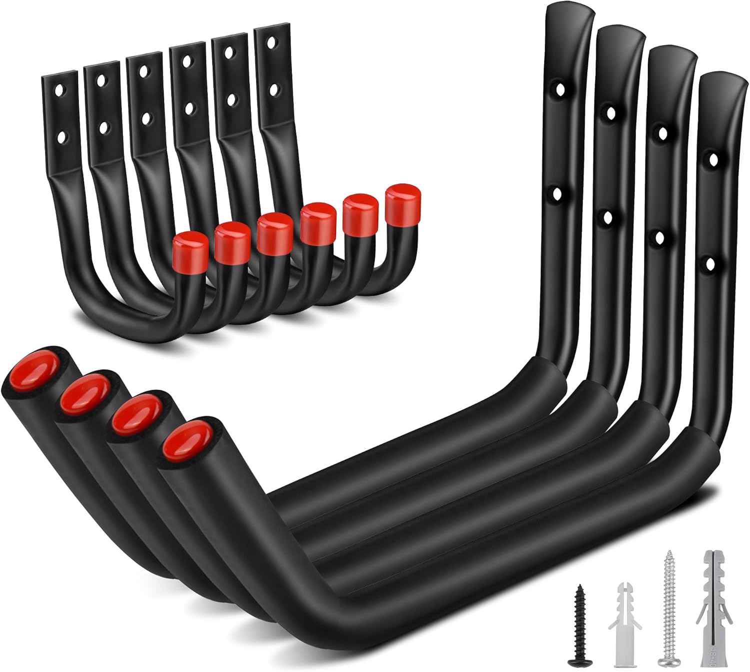 10 Pack Heavy-Duty Garage Hooks - Organize with Ease!