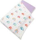 WTPDR Nap Pocket Toddler Nap Mat Cover and Blanket - Cozy, Machine