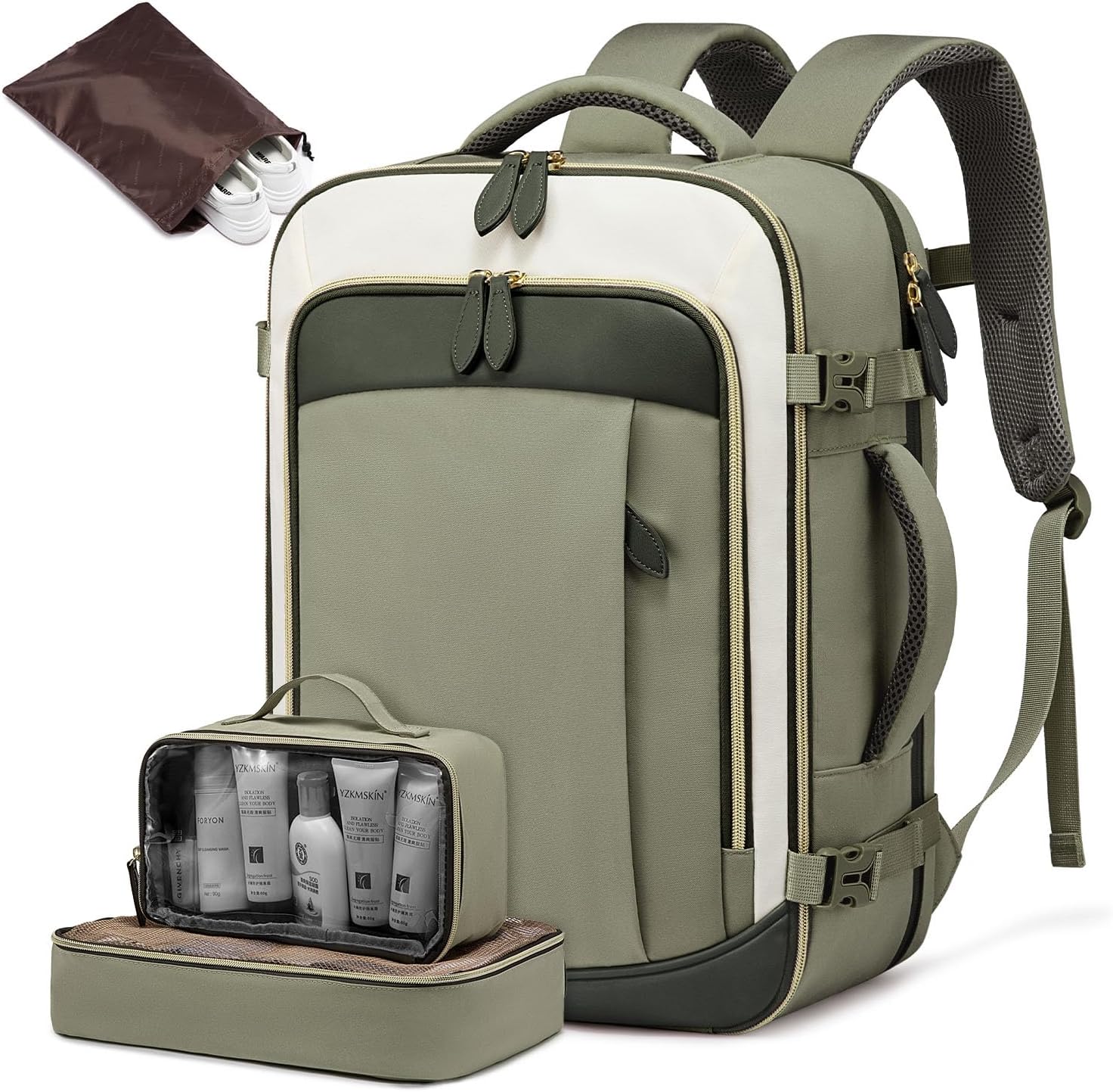 LOVEVOOK Travel Backpack for Women - 40L Carry On Bag