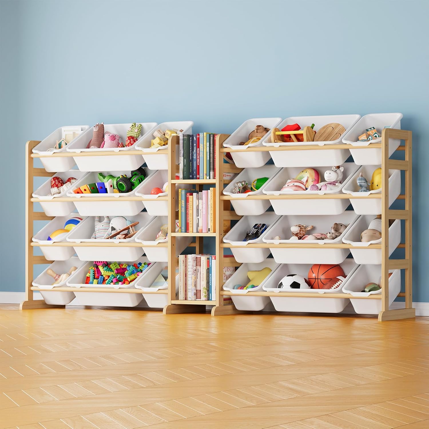 SpaceAid Large Toy Storage Organizer for Kids Playroom