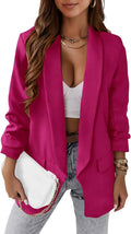Womens Casual Blazer 2025 Spring Fall - Comfortable Open Front