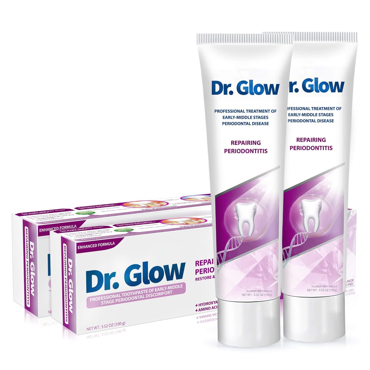 Toothpaste for Gum Repair, Gingivitis Treatment, Fresh Breath