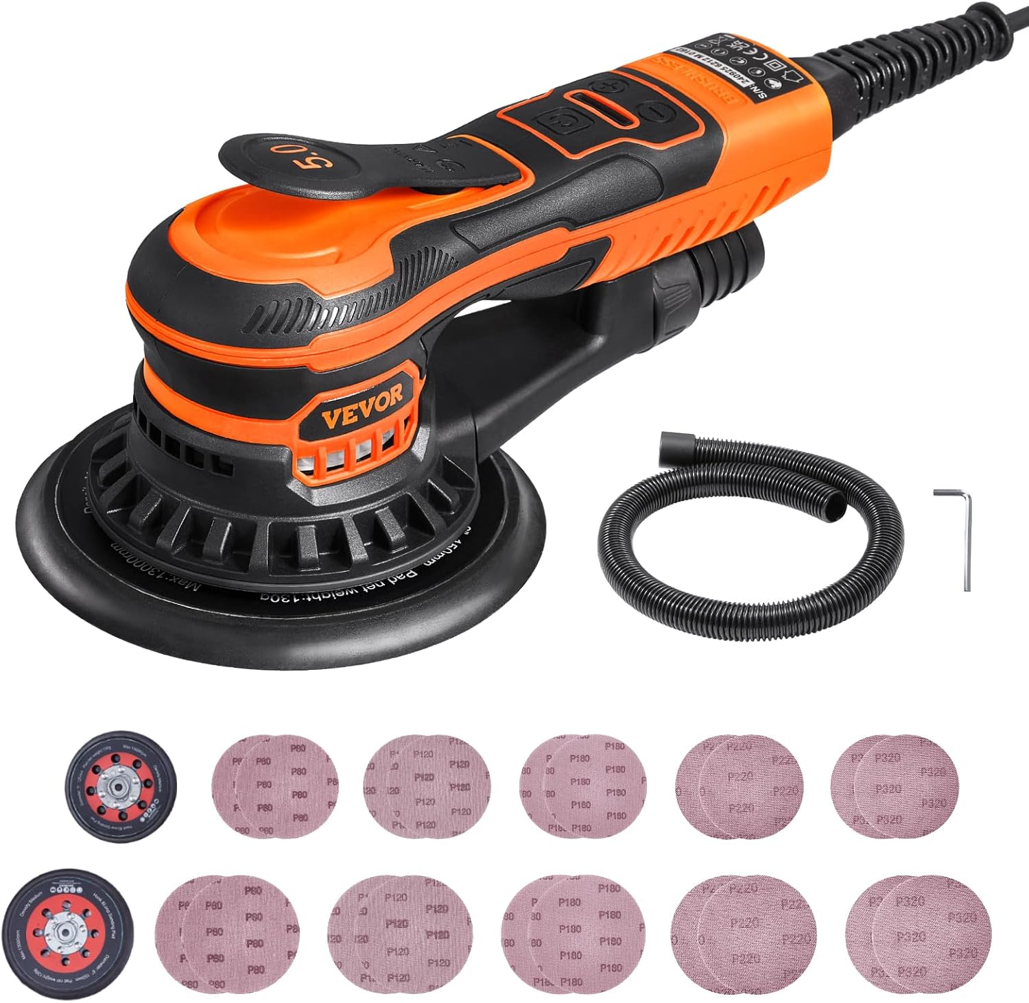 VEVOR Random Orbital Sander for Efficient Sanding and Finishing