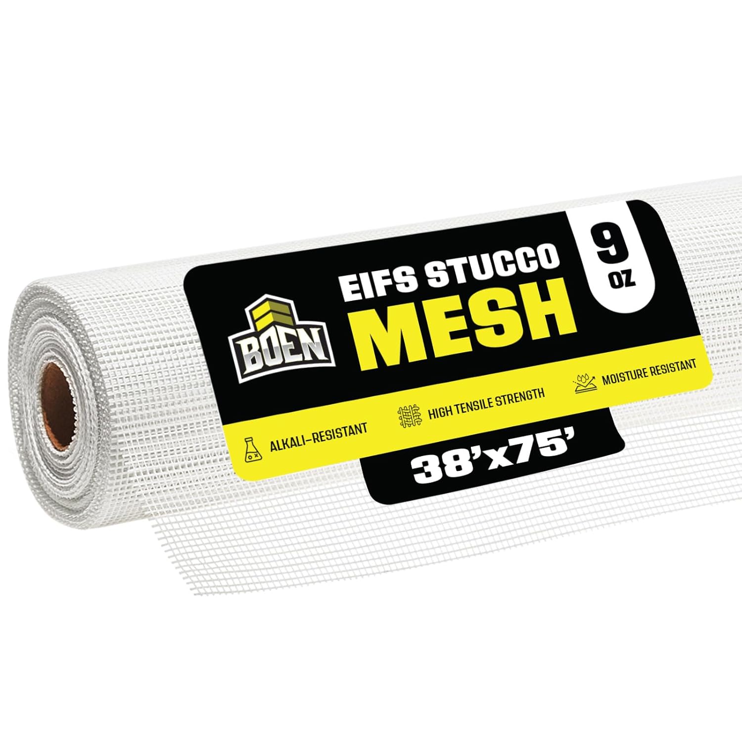 Boen Non-Adhesive EIFS Stucco Mesh for Durable Crack Repair