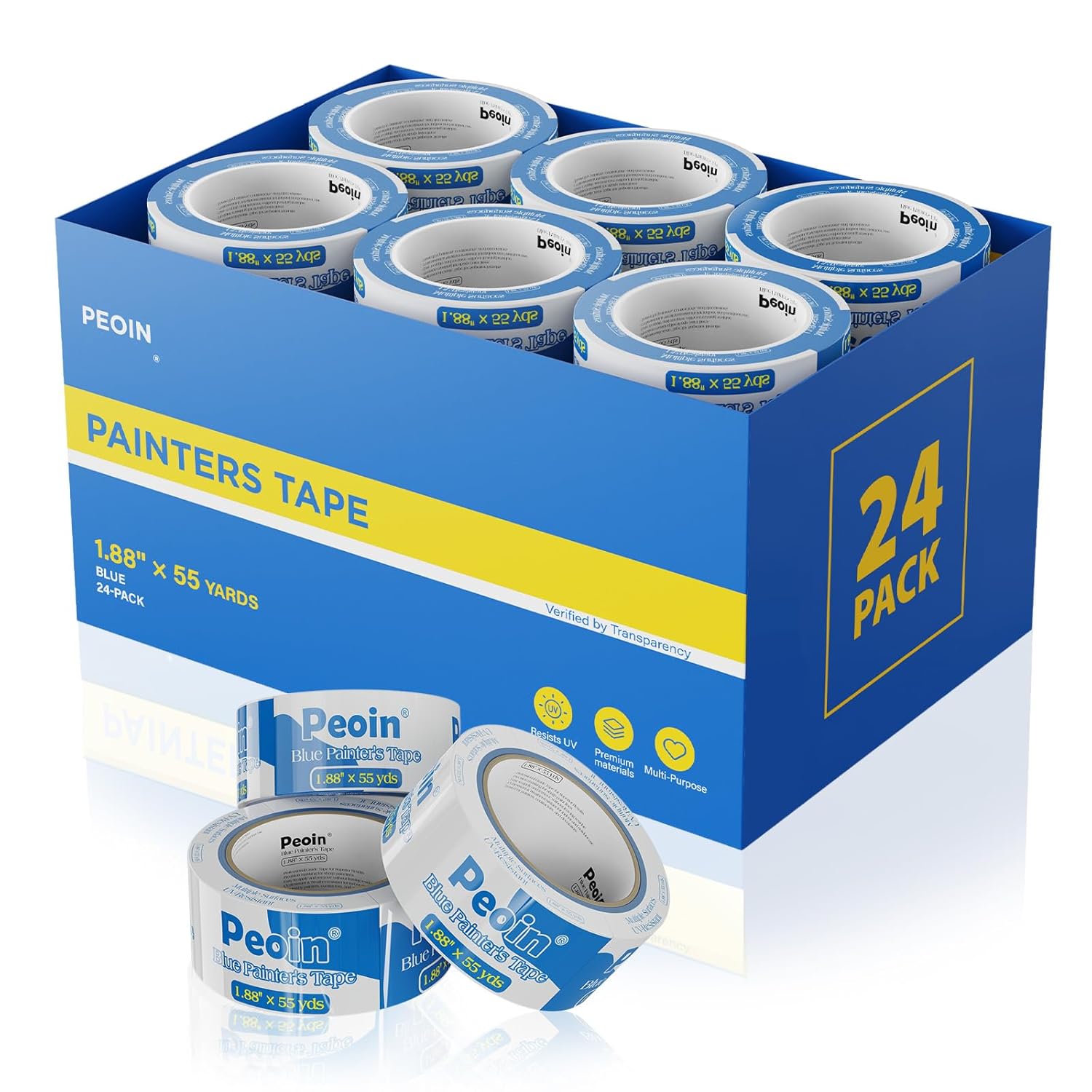 Blue Painters Tape 2 Inch Wide for Perfect DIY Projects